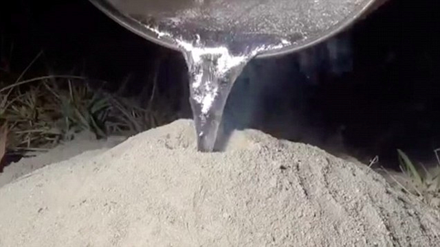 Molten Aluminium Anthill