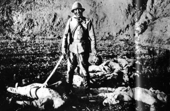 Rape of Nanking Massacre - Happy in his work