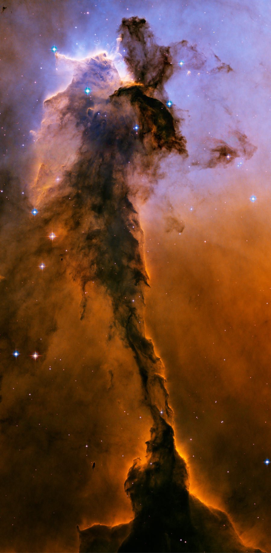 The-dust-sculptures-of-the-Eagle-Nebula