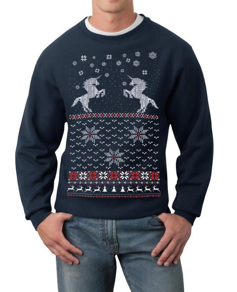 Unicorn Christmas Jumper