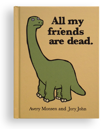 Weird Mental Book Covers - friends are dead