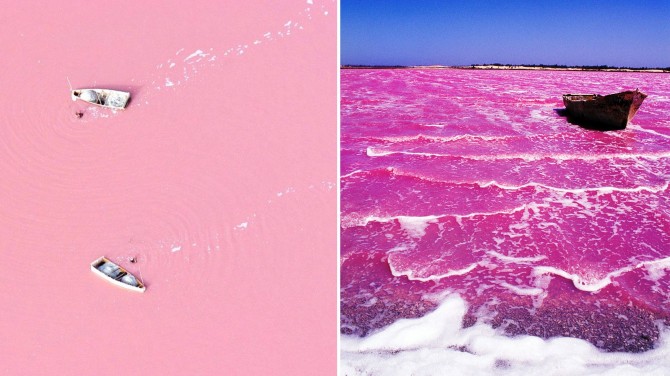 Weird Places - Pink Lake - Western Australia