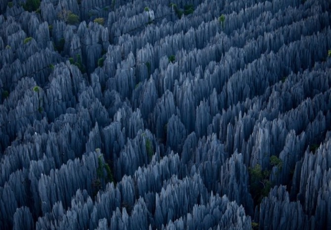 Weird Places - Stone Forest - From the air