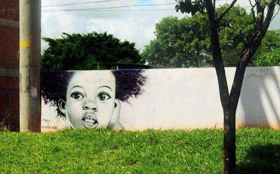 afro street art