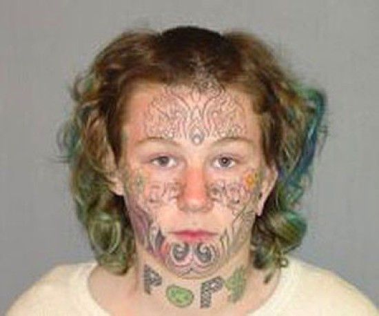 awful face tat