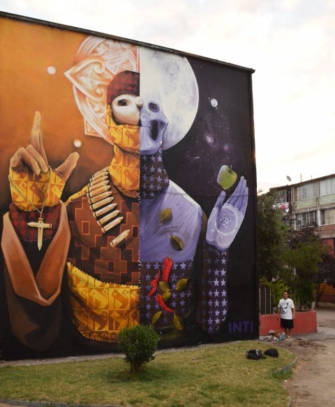 chile mural