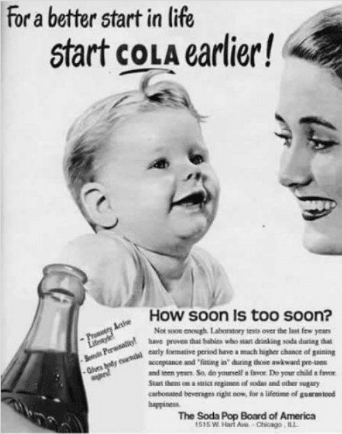 cola advert offensive