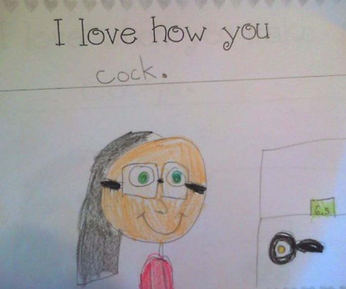 cook drawing child