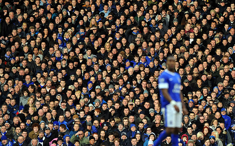 Everton supporters