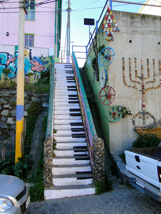 keyboard stairs