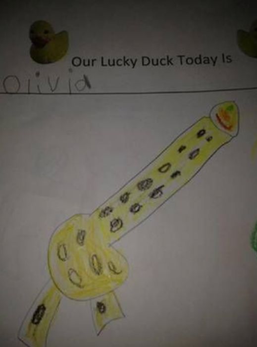 lucky duck drawing