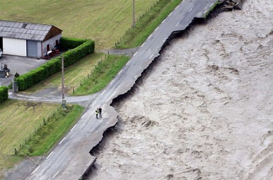 road demolished