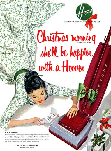 sexist christmas vacuum ad