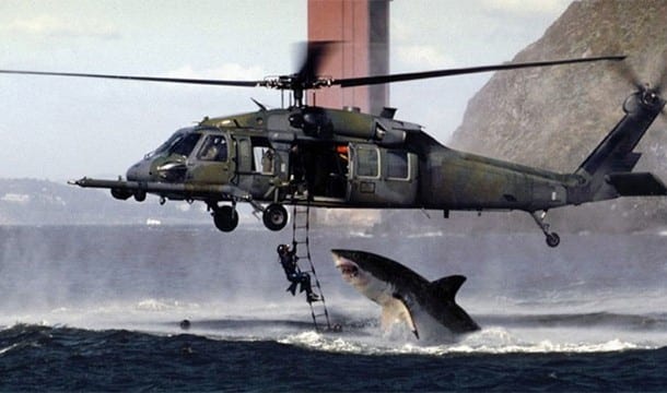 shark v helicopter