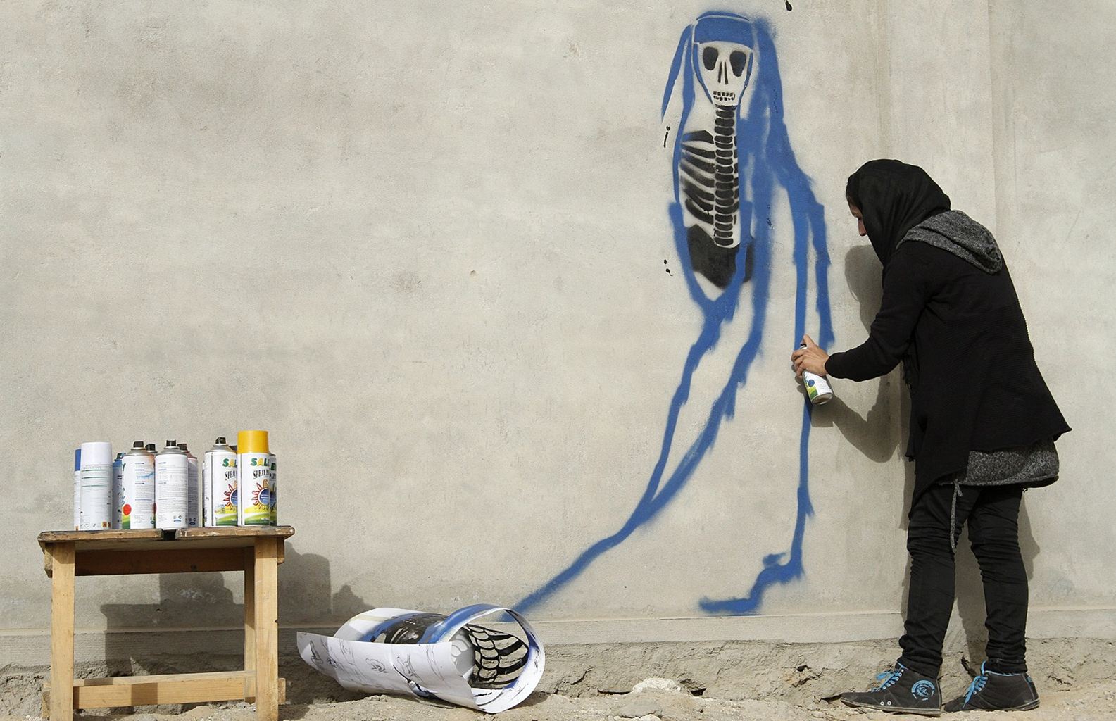 skeletor afghan
