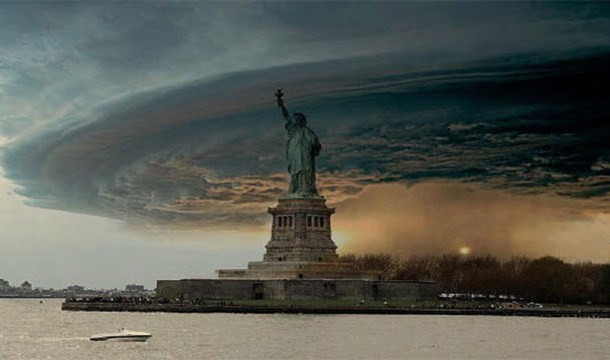 statue hurricane sandy