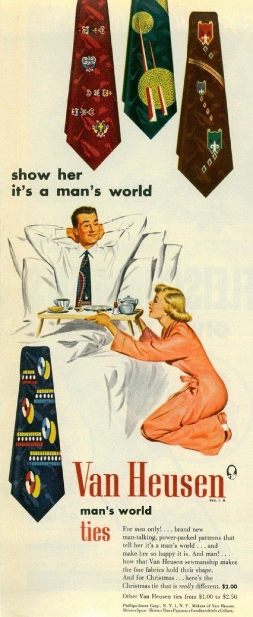 van heusen sexist ad