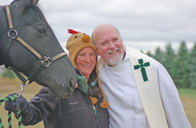 Catholics Blessing Animals - Horse 2