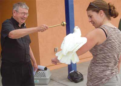 Catholics Blessing Animals - birds