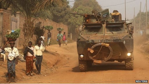 Central African Republic - tank