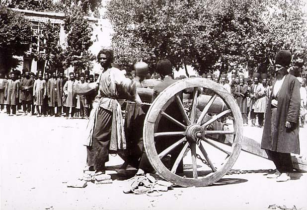 Historyical Photos - Execution by Cannon