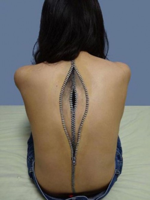 Optical Illusion Tattoo 17