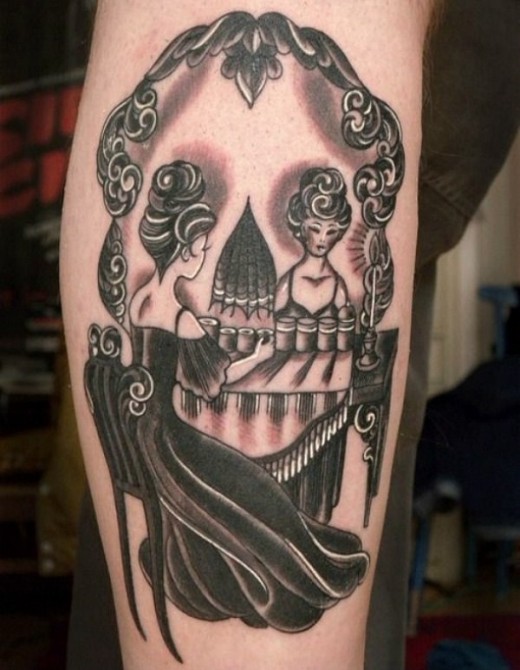 Optical Illusion Tattoo 12