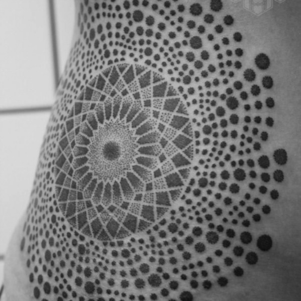 Optical Illusion Tattoo 7