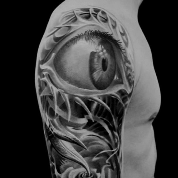 Optical Illusion Tattoo 9