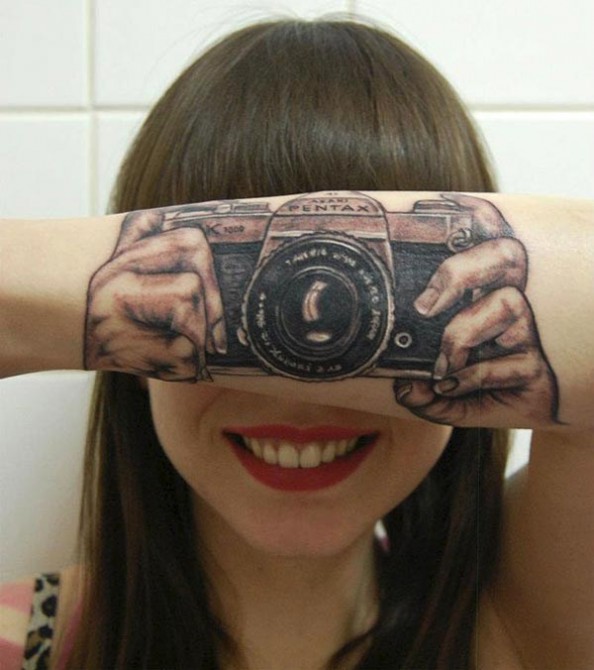 Optical Illusion Tattoos 20