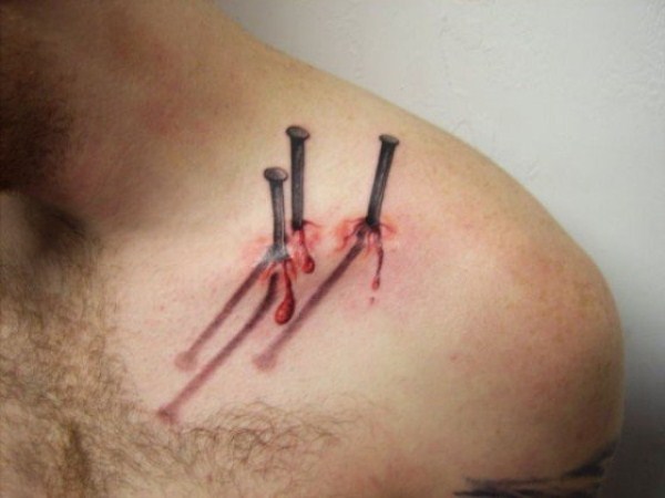 Optical Illusion Tattoos 30