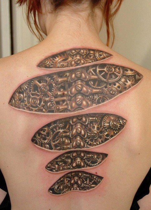 Optical Illusion Tattoos 32