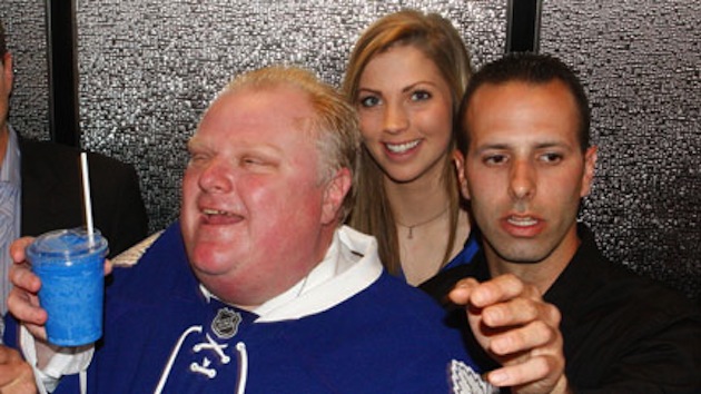 Rob Ford - Toronto Canada Mayor - smased again
