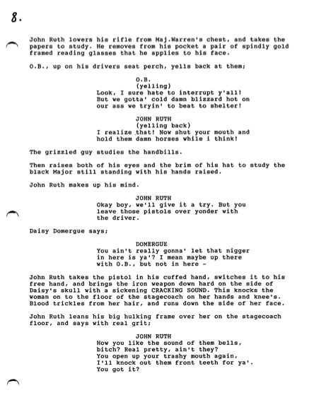 Hateful Eight Script Page 8