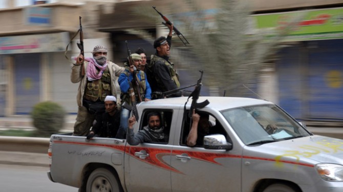 Syria Conflict - Jihadist Rebel Jabhat