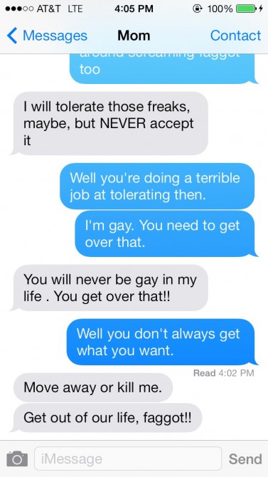 Texts From My Homophobic Mother 13