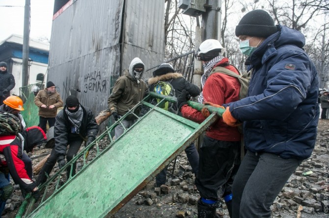 Ukraine Handmade Weapons - Barricades 2