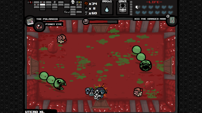 Screenshot from The Binding of Isaac