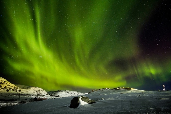 Amazing Pictures From Russia - Teriberka northern lights 5