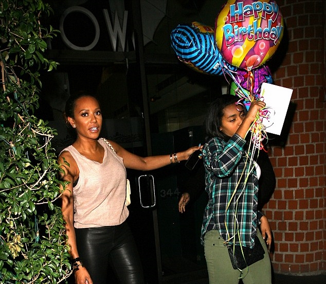 Daily Mail - Non News - Mel B and Daughter