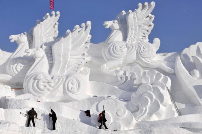 Harbin International Ice and Snow Sculpture Festival - China 12