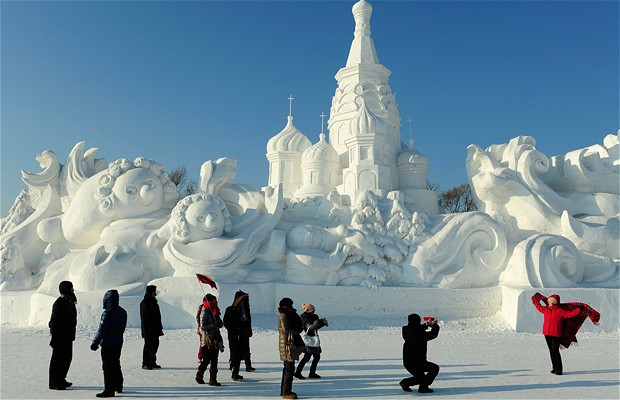 Harbin International Ice and Snow Sculpture Festival - China 7