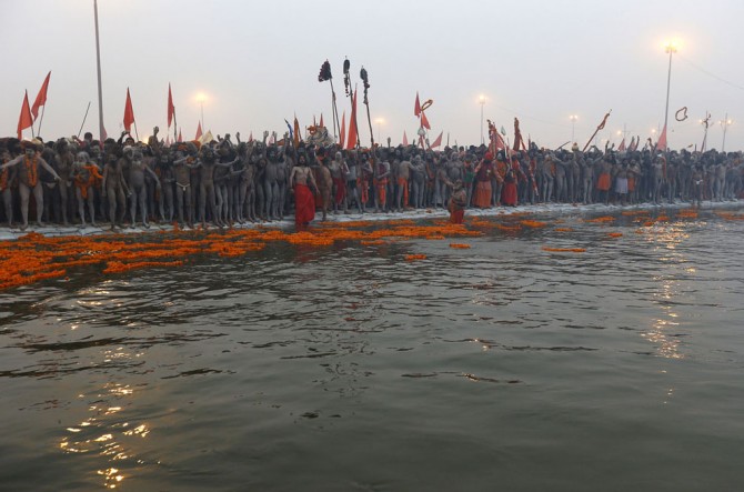 Kumbh Mela - Naga Sadhus