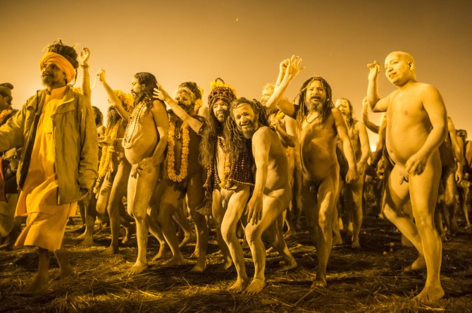 Hindu Devotees Gather For The Maha Kumbh