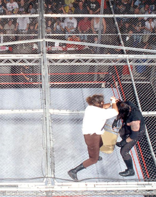 Mankind UNdertaker Hell IN A Cell 6