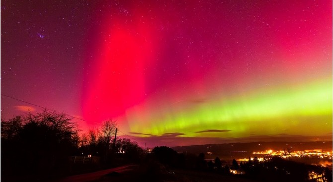 Northern Lights - Aurora Borealis - Corbridge, Northumberland