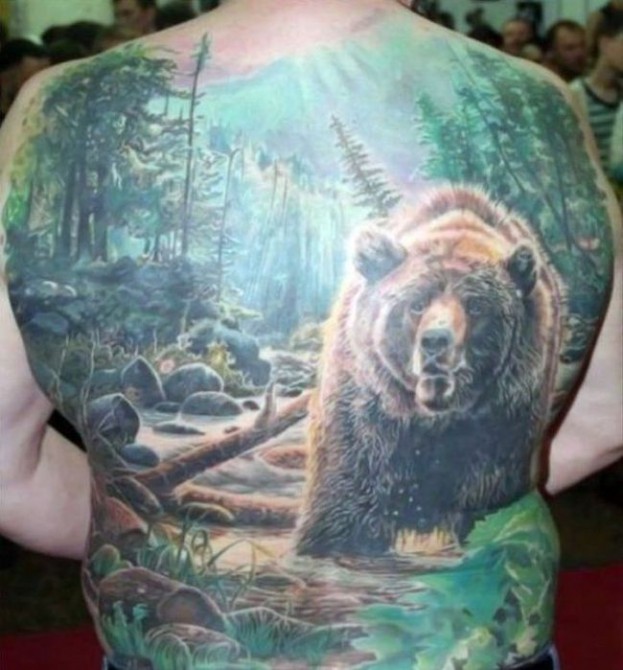 Russia With Love - Tattoo bear