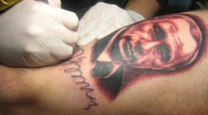 Russia With Love - Tattoo putin 2