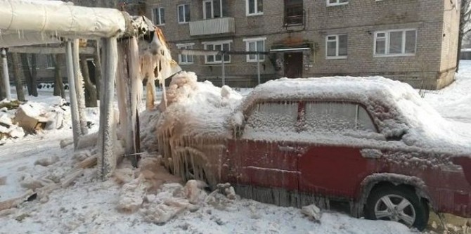 Russia With Love - burst pipe 2