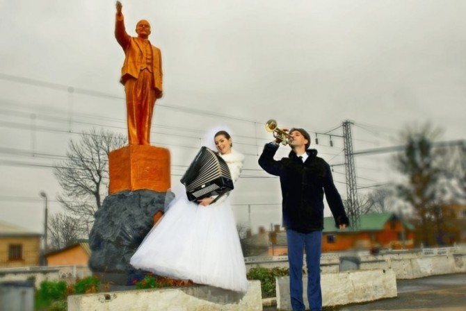 Russia With Love - wedding weird